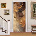 3D Door Decals Stickers, Peel Stick Wall Murals Vinyl Wallpaper Self-Adhesive Mural Door Covers Decorative for Furniture Home Decor Wrinkle-Resistant Waterproof by BVBOX