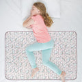 Organic Incontinence Pads for Kids & Toddlers - 5 Layer Waterproof Protectors for Overnight Bed Wetting - Reusable & Washable Pee Pads - Fits Twin to Full Size Beds - 34" x 52" Unicorn by Wovenx
