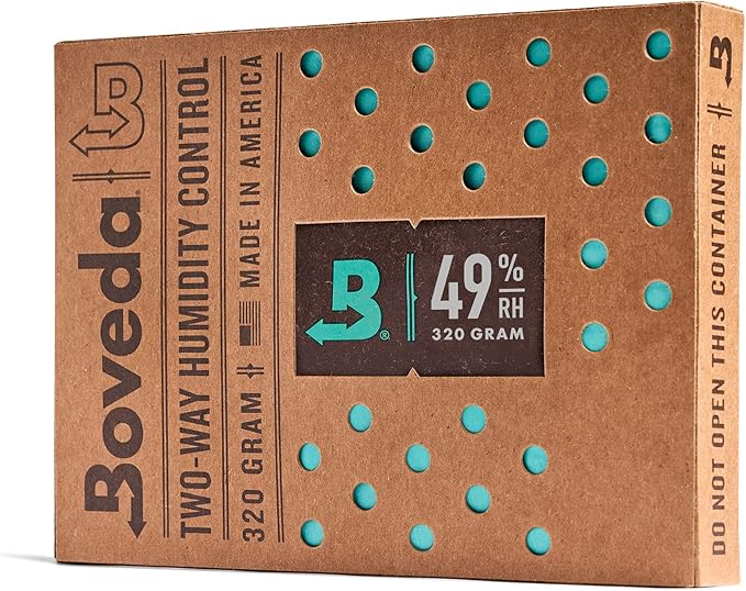Boveda 49% Two-Way Humidity Control Pack for a Wood Instrument in a Display Case or Utility Case – Size 320 – Single – Moisture Absorber – Humidifier Pack – Individually Wrapped Hydration Packet - Image 7