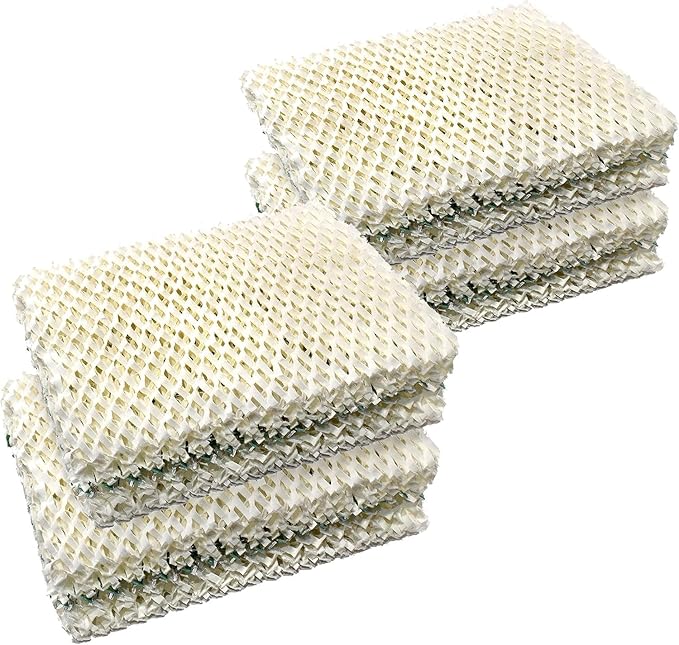 HQRP 4-Pack HDC-12 Super Humidifier Wick Filter Replacement for Essick Air AIRCARE HDC12 for EA1407, HD1409 Evaporative Humidifiers, BestAir ES12 by HQRP