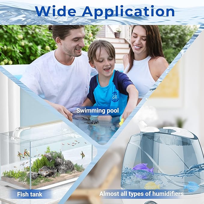 Funmit Humidifier Cleaning Fish, 12 Pack Humidifier Cleaner for Humidifiers and Fish Tanks, Purifies Water, Prevents Hard Water Build-Up, Reduces Scale, Yellow - Image 7