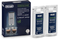 De'Longhi EcoDecalk Descaler, Eco-Friendly Universal Descaling Solution for Coffee & Espresso Machines, 2-Pack (1 use per pack) by DeLonghi
