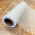 EVALAND Shelf Liners for Kitchen Cabinets Non-Adhesive 12" x 20 FT Clear Drawer Liner Non Slip, Washable Cabinet Liner, Waterproof Shelf Liners for Cabinets, Refrigerator Bathroom Pantry Cabinet Mat by EVALAND