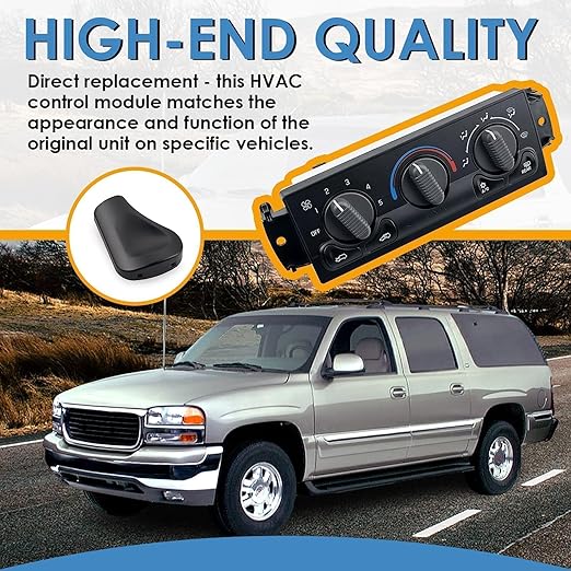 599-218 Front Climate Control Module Compatible with 1999-2002 Chevrolet Silverado 1500 2500 3500 HD 1999-2002 GMC Sierra 1500 2500 3500 HD - Image 3