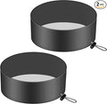 THE GROWING 2-Pcs 8" Mesh Grow Tent Vent Cover with Elastic Band & Fixed Buckle for Indoor Plant Grow Tent Use by THEGROWING