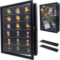 Shadow Box Frame with Removable Shelves, Black 12x16 Deep Memory Box Display Case for Keepsake Collectibles, Coins Military Medals Pins Wedding Flowers by Unknown