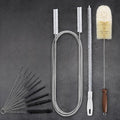 Hookah Brush Cleaning Kit 4 Brushes， Hookah Set | Bottle Cleaner Tube Pipe Cleaner | Premium Cleaning Hookah Accessorie Set | for Cleaning Glass Bases,Hookah Vase Cleaning Set & Hookah Cleaning Set by YZAHGDS