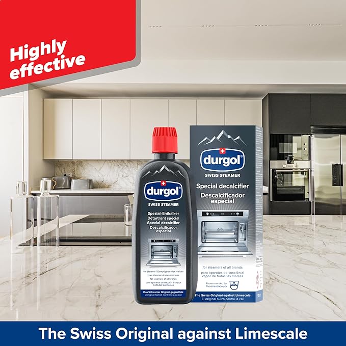 Durgol Swiss Steamer, Descaler and Decalcifier for All Brands of Steamer Ovens, 16.9 Fluid Ounces - Image 7