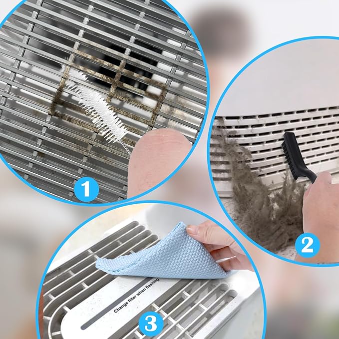 XANGNIER Air Purifier Cleaning Brush Kits,6pcs Air Purifiers for Home/Bedroom Cleaner Tools Accessories - Image 4