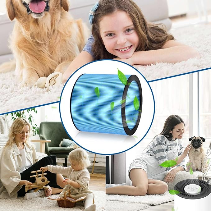 Replacement Humidifier Filter Compatible with Pure Enrichment MistAire Eva 4-Speed Evaporative Humidifier, 2-Pack - Image 7