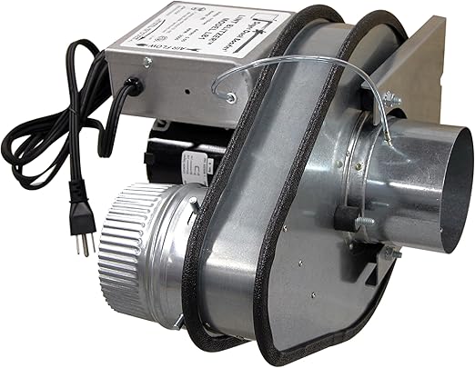 Tjernlund LB2 No-Clog, Zero Maintenance DEDPV Dryer Duct Booster Fan with Automatic Activation by Tjernlund