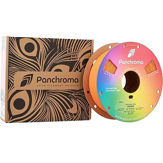 Panchroma PLA Orange 3D Printer Filament, 1.75mm, 1kg Spool, Easy to Print, High Speed Printing, Tangle Free, AMS Compatible, Perfect for Toys, Decor, Miniatures, Models & Cosplay - Image 8