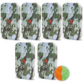 40 Gram Gun Safe Dehumidifier Camouflage, Rechargeable Desiccant Canister Dehumidifier Bags, Reusable Silica Gel Packets Moisture Absorbers for Car, Bathroom, Basement [6 Pack] by Wisesorb