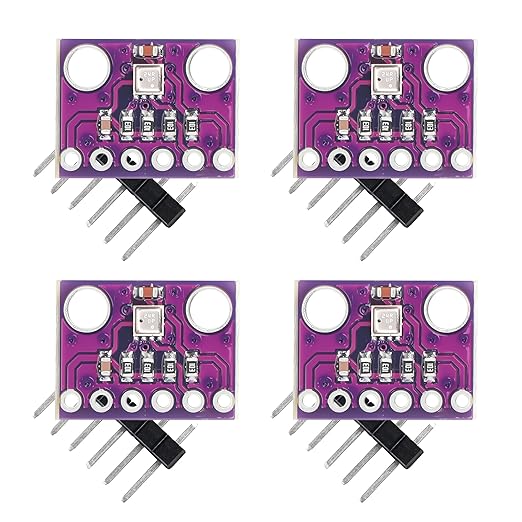 4 PCS BME280 3.3V Sensor Module Atmospheric Pressure Temperature Humidity Sensor Module IIC SPI Breakout GY-BME280 by Qoroos