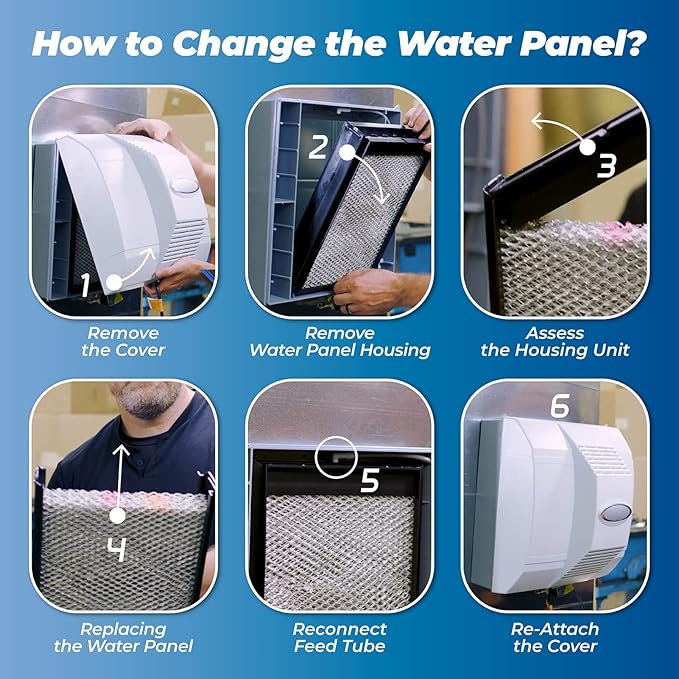 HC22P Humidifier Filter Compatible with Honeywell HE100,HE150,HE220,HE225,and HE240,Whole House Humidifier Pad Replacement for Aprilaire 110 220 500 550 558,#10 Water Panel - Image 7