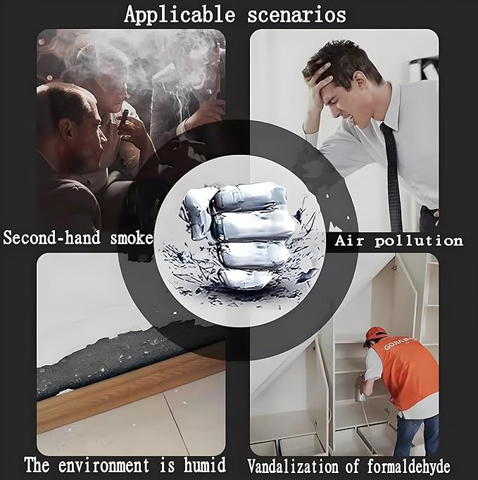6 Inch Exhaust Fan Bathroom Exhaust Fan Damper ABS Waterproof Ventilation Fan for Kitchen Garage Bedroom Home Office Ceiling window & Wall Mount White - Image 2