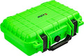Eylar Protective Gear and Camera Hard Case Waterproof Dry Box with Foam 11.6 Inch 8.3 Inch 3.8 Inch (Neon Green) by Eylar