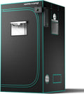 MARS HYDRO 3.3x3.3 Advanced Grow Tent, 39"x39"x71" High Reflective Mylar 1680D for Hydroponics Indoor Plant Growing, with Observation Window,Floor Tray and Smooth Zipper for TS1000/FC3000/FC-E3000 by MARSHYDRO