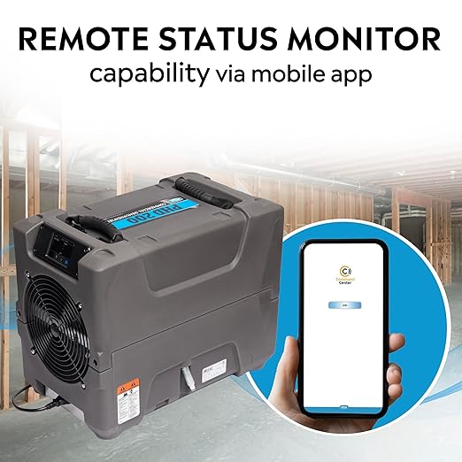 Dri-Eaz PHD 200 Commercial Dehumidifier with Pump, Industrial Dehumidifier (F515), Crawl Space and Basement Drying - Image 2