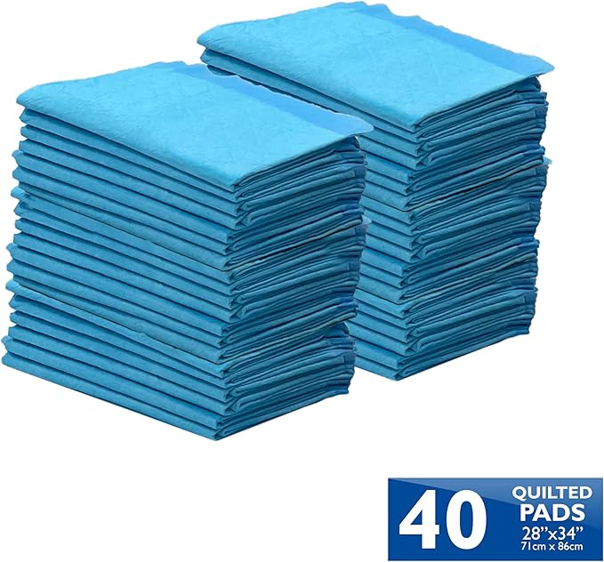 Four Paws Wee-Wee Superior Performance Unscented Extra-Large Pee Pads for Dogs & Puppies, Quilted Leak-Proof Dog Housebreaking Potty Training Floor Protection, 28" x 34", 14 Count - Image 5