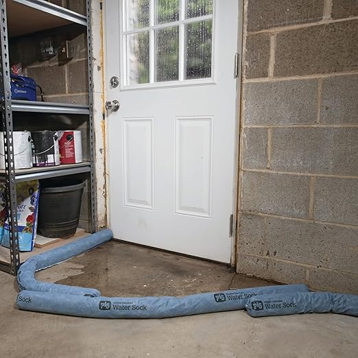 PIG Mildew-Resistant Absorbent Sock | Water Absorbing Snake | 3" W x 4' L | Absorbs up to 1 gal per Sock | 2 Count | PM50070 - Image 9