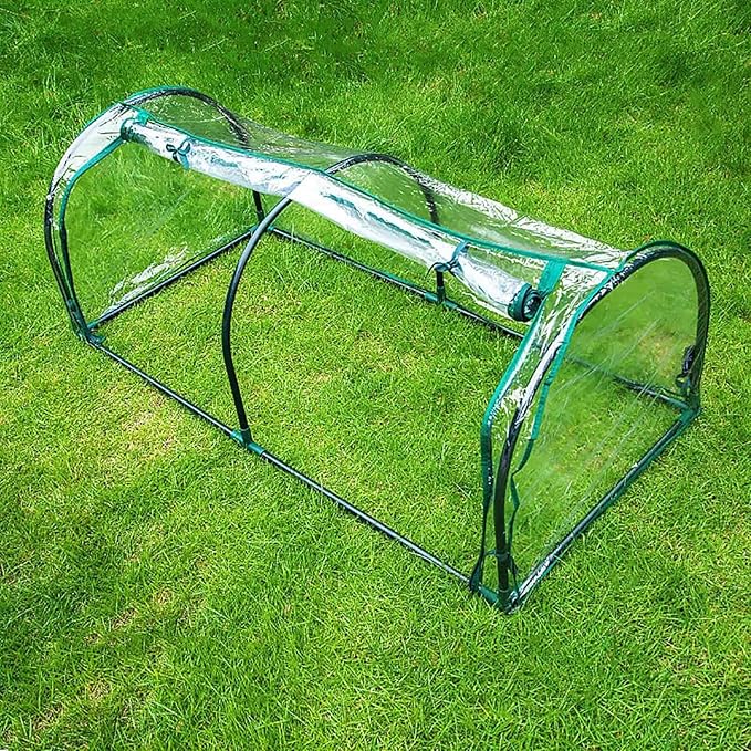 Small Greenhouse, Plant , PVC Garden Accessory Tent , Greenhouse Indoor , Plant Protection Fleece, Plant Protection Fleece, Green Houses for Outside Winter Air Circulation - Image 3