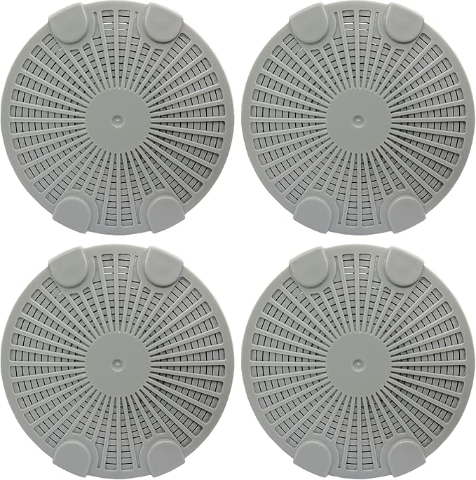A200 Humidifier Filter with Activated Carbon Compatible with BONECO & AIR-O-Swiss Ultrasonic Humidifier, 4 Pack Gray by Mixzeny