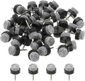 PATIKIL 14 mm Nail-on Felt Pads, 72 Pcs Round Felt Furniture Sliders Pads Heavy Duty Floor Protectors for Wooden Chair Sofa Cabinet Table Leg Feet Hardwood Floors, Black by PATIKIL