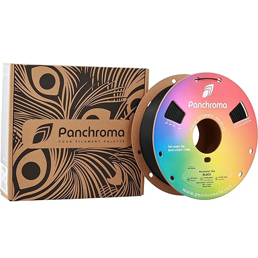 Panchroma PLA Black 3D Printer Filament, 1.75mm, 1kg Spool, Easy to Print, High Speed Printing, Tangle Free, AMS Compatible, Perfect for Toys, Decor, Miniatures, Models & Cosplay - Image 8