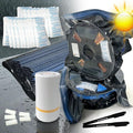 30 Sets of Upgraded Filament Storage Light-Proof Vacuum Bags for 3D Printer, Keep Dry, Avoid Light, Includes 30 Vacuum Storage Bags, 1 Pump, 30 Desiccants, 5 Clips, 2 pens, 13.4x12.6 inch by PurifyLogix