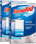Damp Rid Hanging Bag Moisture Absorber – Fragrance Free Humidity Absorber for Closets, Closet Deodorizer & Odor Absorber, 15.4 oz Hanging Bags 2 Pack - Ilios Packaging by Ilios