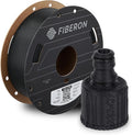 Polymaker Fiberon ASA-CF08 Black Carbon Fiber 3D Printing Filament 1.75mm 0.5KG, UV & Weather Resistant, High Rigidity, Heat Resistant, Easy to Print, Functional Parts & Prototypes, 6 Vibrant Colors by Polymaker