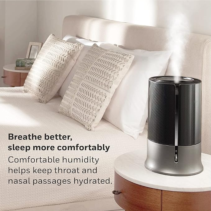 Honeywell Designer Series Cool Mist Humidifier, Room Humidifiers, Black - Image 3