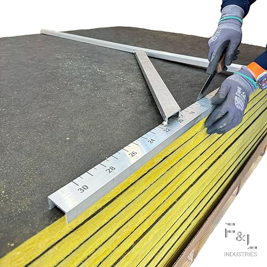 F&L Heavy-Duty Aluminum Square Duct Tool – Precision 90° Angle Cutting Guide for HVAC & Sheet Metal – Durable, Corrosion-Resistant & Perfect for Straight Cuts - Image 4