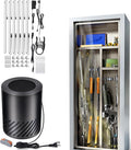 Gun Safe Dehumidifier Electric +6 * 12inch+4 * 12inch Light Bars Door Activated Gun Safe Lights Kits with Power Adapter by Martronic