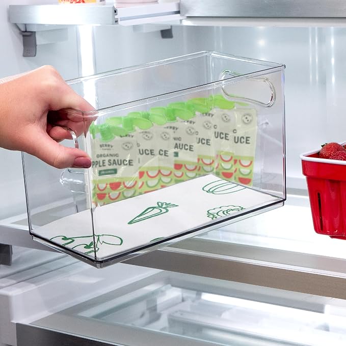 Refrigerator Liners, Shelf Liner, Absorbent Fridge Liners, 12 Inch x 24 Inch, Veggie Print, 3 Pack - Image 5