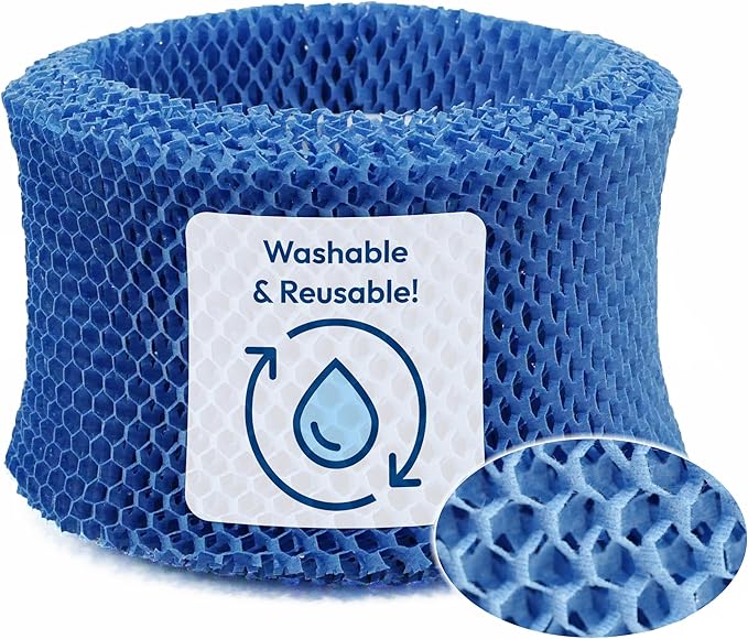 Washable & Reusable Humidifier Filter Replacement & Compatible with Honeywell Filter HAC-504AW, HAC-504, Filter A Protec WF2, Bestair HW500 by NATURAL+BREEZE
