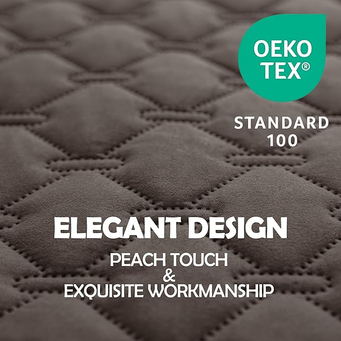 gogobunny 100% Double Sided Waterproof Dog Blanket Soft Pet Bed Cover Reversible Protect Furniture Couch Sofa Car for Puppy Cat Kids (Dark Walnut/Light Walnut, 32x53 Inch (Pack of 1)) - Image 9