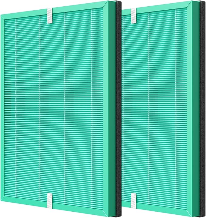MSA3 Pet Odor Filter Replacement, Compatible with Membrane Solutions MSA3/MSA3S Air Purifier, Upgraded 4-in-1 Filter, 2-Pack, Pet Version by AddtoYourCart