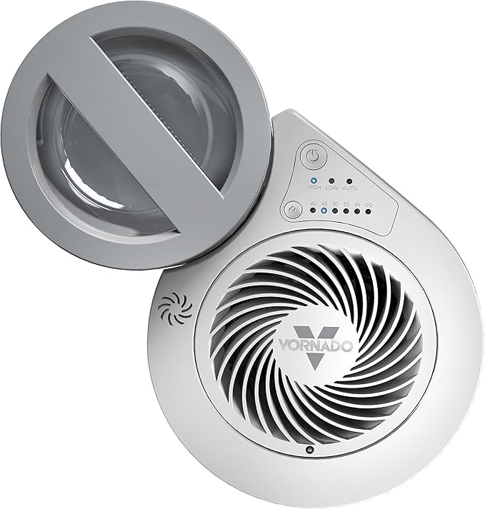 Vornado EVDC300 Energy Smart Evaporative Humidifier with Automatic Shut-off, 1 Gallon Capacity, LED Display & EV100 Evaporative Whole Room Humidifier with SimpleTank, 1 Gallon Capacity, White - Image 6
