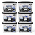 W&E Choice Moisture Absorbers with Activated Charcoal, Portable Dehumidifier for Closet & Bathrooms, Kitchen, Humidity Absorber Odor Eliminator Absorber 6 Pack by WEChoice
