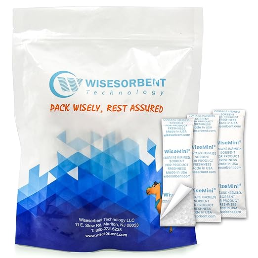 100pcs 5 Gram Food Safe Desiccant Packs, Premium Silica Gel Packets, Desiccant Moisture Absorbers for Storage - Image 8