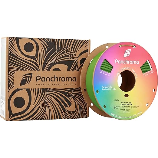 Panchroma PLA Jungle Green 3D Printer Filament, 1.75mm, 1kg Spool, Easy to Print, High Speed Printing, Tangle Free, AMS Compatible, Perfect for Toys, Decor, Miniatures, Models & Cosplay - Image 8