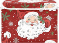xigua Christmas Santa Claus Storage Bins with Lids and Carrying Handle,Foldable Storage Boxes Organizer Containers Baskets Cube with Cover for Home Bedroom Closet Office by LLCxigua