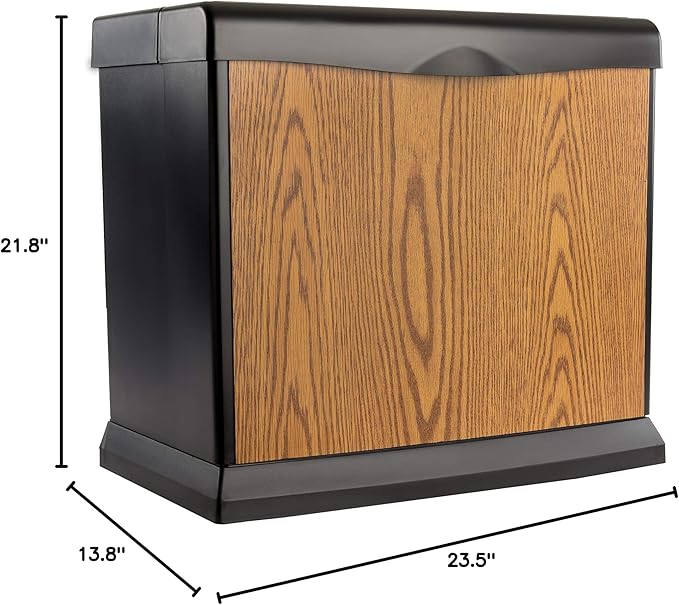 AIRCARE Valiant Digital Whole-House Console-Style Evaporative Humidifier (Honey Oak) - Image 9