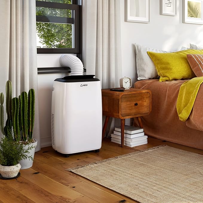 Portable Air Conditioners 10000 BTU AIRO COMFORT, AC Unit Floor Standing with Remote Control & DYI Installation Kit - Image 3