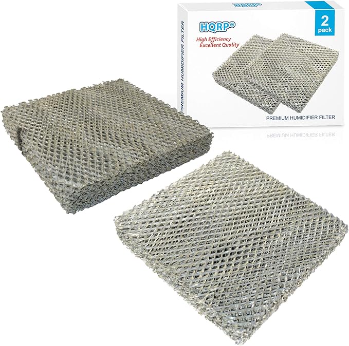 HQRP 2-pack Water Filter Replacement for Bryant P110-1045 fits HUMBBSBP2212, HUMBBSBP2312, HUMBBSBP2412, HUMBASBP2312, HUMBASBP2412, HUMBASBP2414, HUMCRSBP series Humidifiers by HQRP