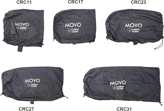 Movo CRC23 Storm Raincover Protector for DSLR Cameras, Lenses, Photographic Equipment (Medium Size: 23 x 14.5) - Image 7