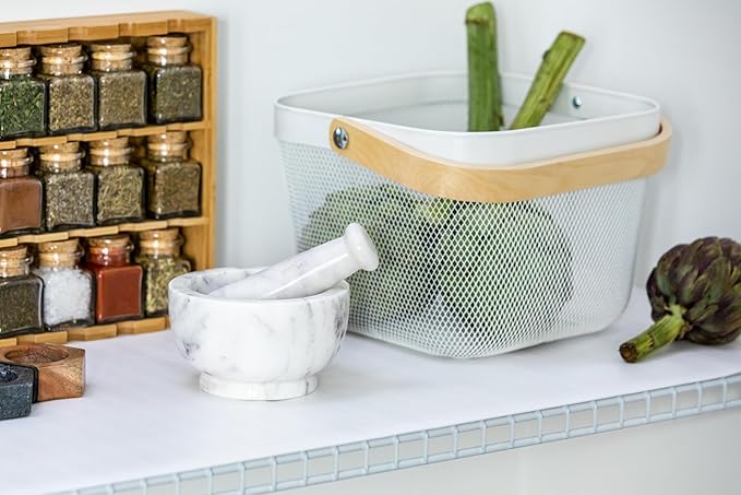 EasyLiner with Clorox Solid Grip Shelf Liner - Easy to Cut & Install for Closet, Pantry, Wire Shelves, Kitchen Cabinets - Non Adhesive Non Slip Shelf Liner - 20" x 6 ft. - 6 Roll Project Pack - White - Image 3
