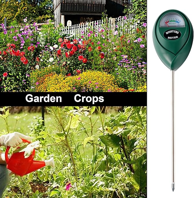 2 Packs Soil Moisture Meter, Plant Water Meter for House Plants, Soil Tester Test Kit Soil for Garden Lawn Farm Indoor & Outdoor Use, No Battery Required (Green) - Image 6